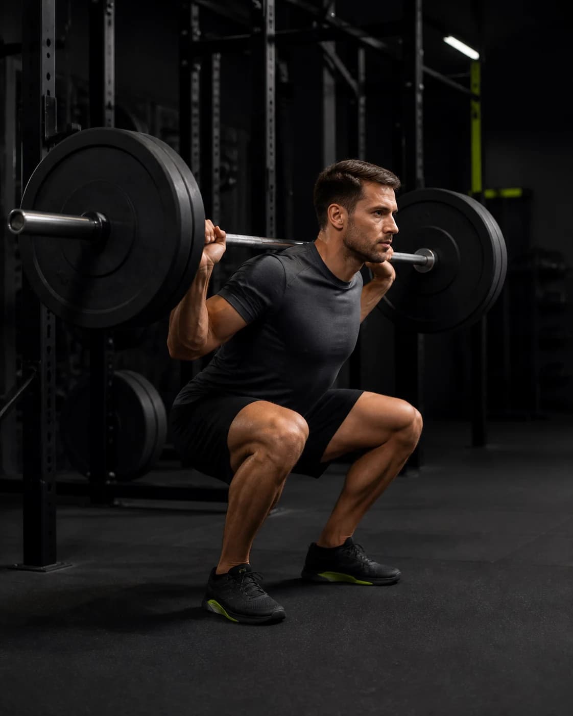 Strength athlete with CheckMotion pose analysis